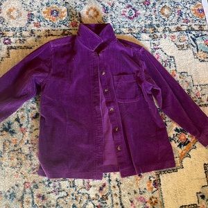 Vintage Purple Corduroy Jacket